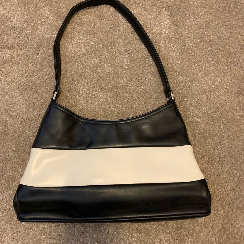 Y2K Striped Purse